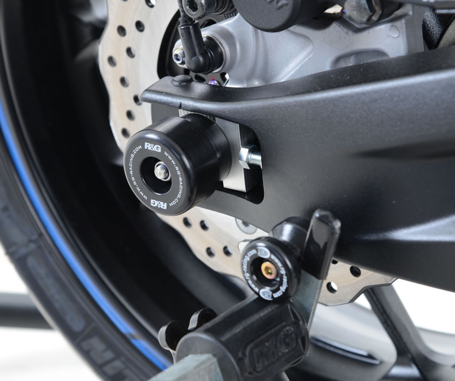 R&G Racing Swingarm Protectors for Yamaha Tracer 700 '21-'22 R&G Racing Swingarm Protectors for Yamaha Tracer 700 '21-'22